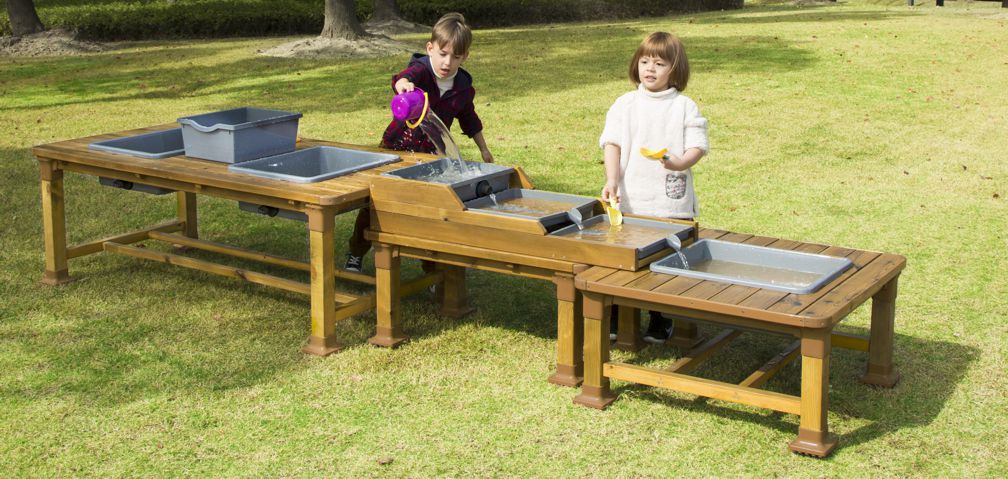 Outdoor-Matschanlage, 3er Set